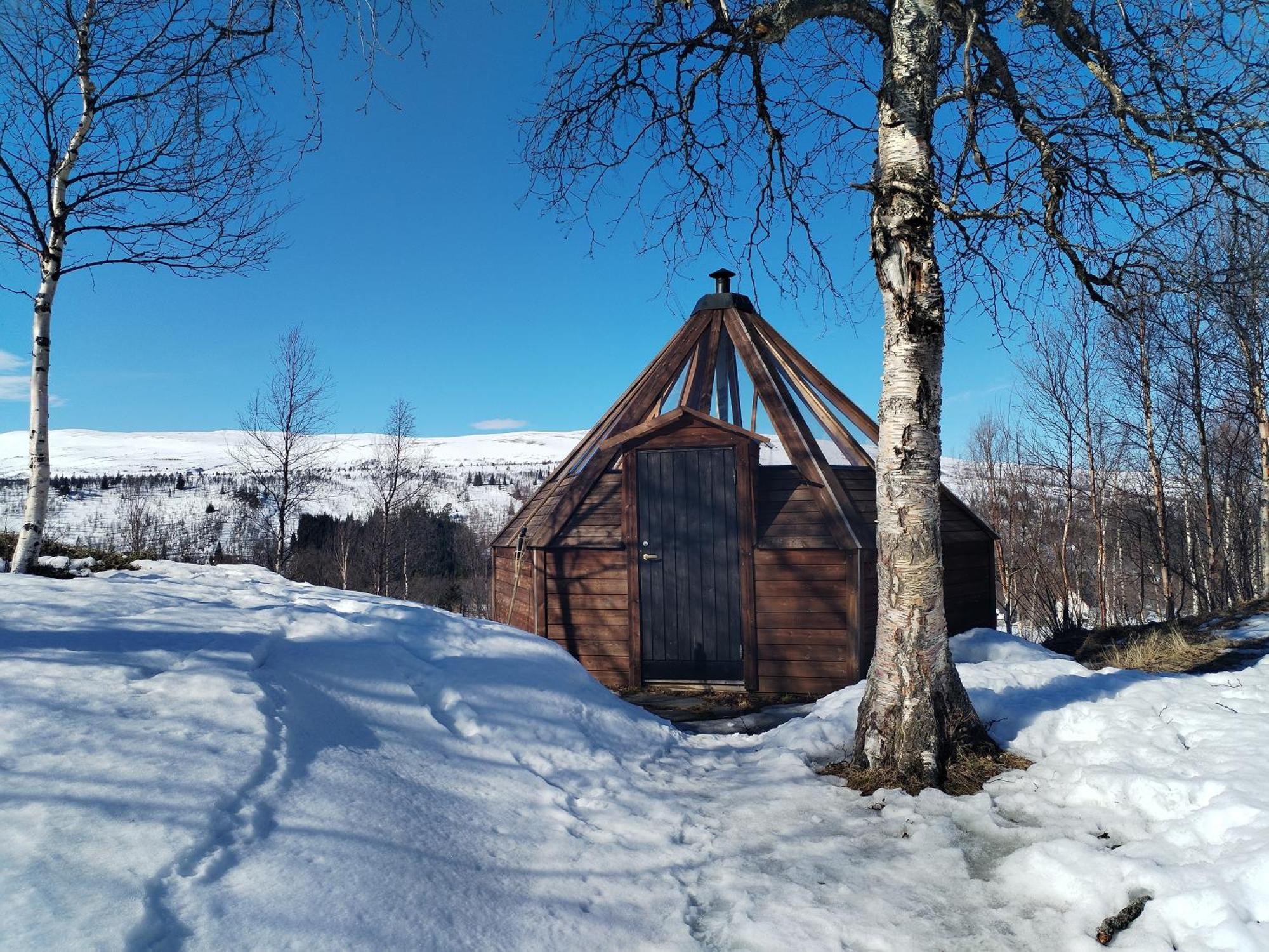 Апартаменти Hessdalen Ufocamp Varhus Екстер'єр фото